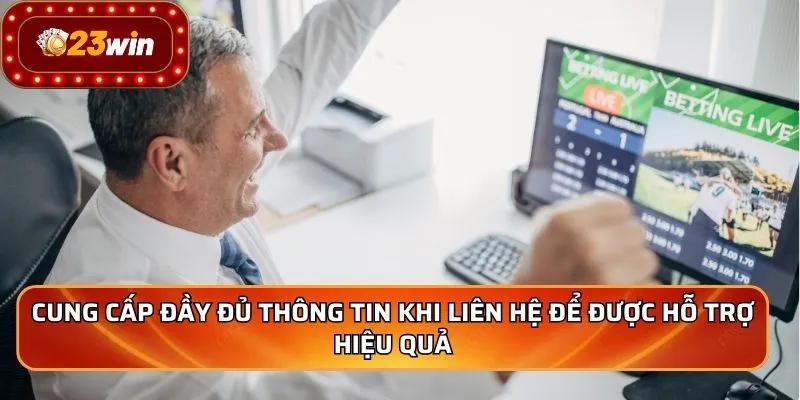 Liên Hệ 23WIN – Cổng Thông Tin Chính Thức Của Nhà Cái 3 Cung cấp đầy đủ thông tin khi liên hệ để được hỗ trợ hiệu quả